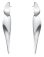 Georg Jensen - Nanna Ditzel, Sterling Silver Earrings 20000738