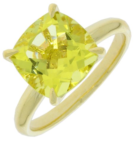 Guest and Philips - Lemon Quartz Set, Yellow Gold - 9ct Ring 09RIGH83891