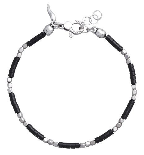 Giovanni Raspini - Cubes , Onyx Set, Sterling Silver - Bracelet 11646L