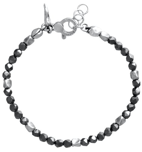 Giovanni Raspini - Grey Seeds, Haematite Set, Sterling Silver - Bracelet 11864L