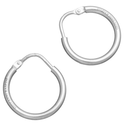 Giovanni Raspini - Essential Light, Sterling Silver Hoop Earrings 11945