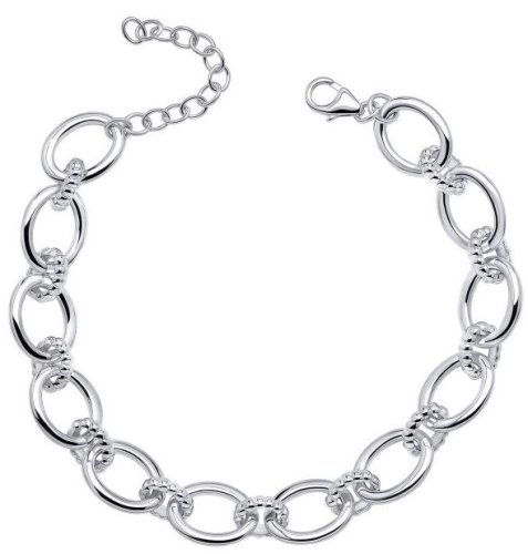 Gecko - Sterling Silver LINK BRACELET B5500