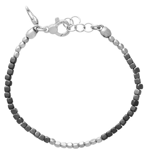 Giovanni Raspini - Cubes, Haematite Set, Sterling Silver - Bracelet 11865