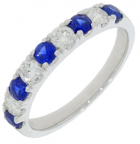 Guest and Philips - CEYLON SAPPHIRE 0.40PTS, Diamond Set, Platinum - RING PLRIDG87765