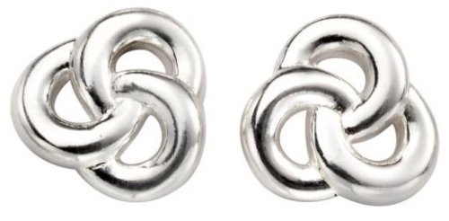 Gecko - Sterling Silver CELTIC KNOT EARRINGS E5396