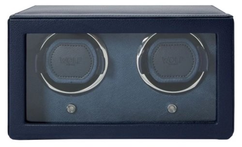 Wolf - Cub, Faux Leather Dbl Watch Winder 461217