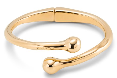 Uno de 50 - Yellow Gold Plated - Rigid Bracelet, Size L PUL2416ORO0000L