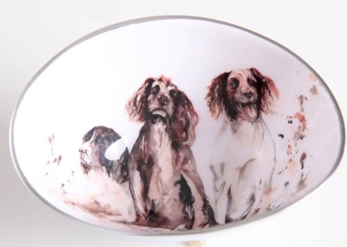 Guest and Philips - Aluminium - Spaniel Oval Bowl, Size 16cm 9413-3S