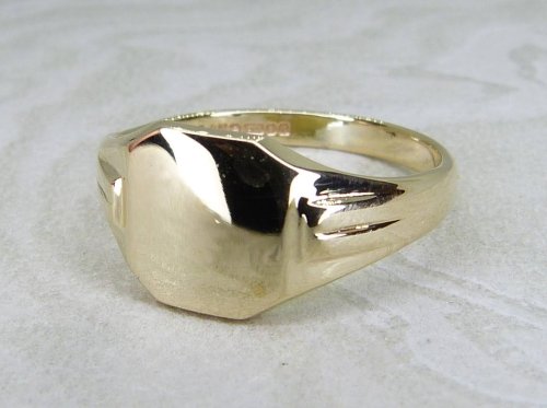 Antique Guest and Philips - Yellow Gold Signet Ring R5717