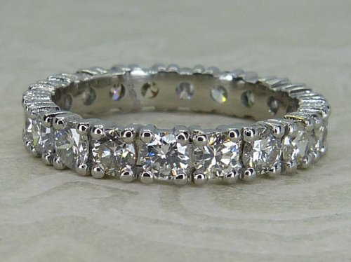 Antique Guest and Philips - Diamond Set, Platinum - Full Eternity Ring R5820