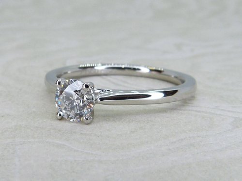 Antique Guest and Philips - Diamond Set, Platinum - Single Stone Ring R5450