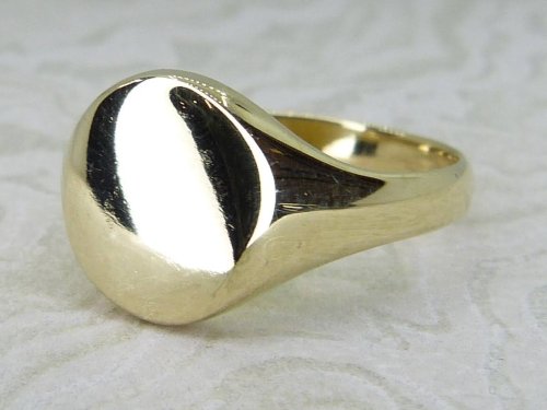 Antique Guest and Philips - Yellow Gold Signet Ring R5726