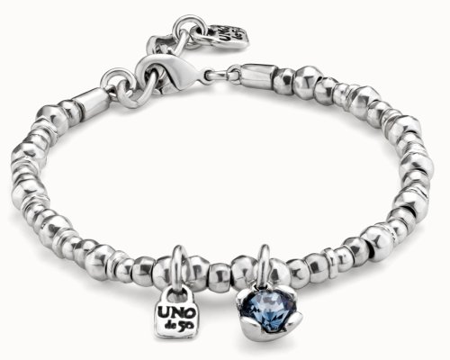 Uno de 50 - ATTRACTIVE, Silver Plated BRACELET PUL2376AZUMTL0M