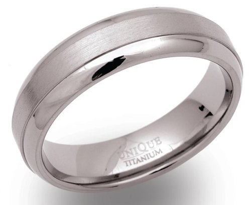 Unique - Titanium - Ring, Size 64 TR-67-64