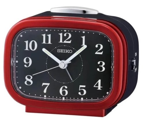 Seiko - Bell, Resin Alarm Clock QHK060Q