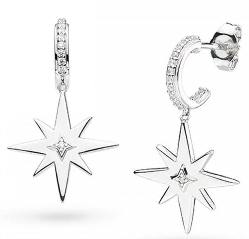 Kit Heath - CELESTE NORTH STAR, Cubic Zirconia Set, Sterling Silver - DROP EARRINGS 50467CZ