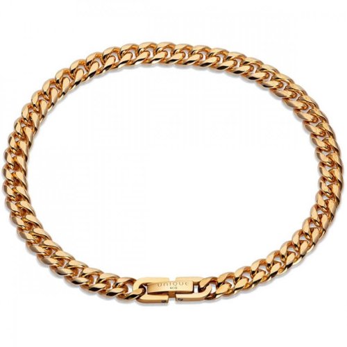 Unique - Yellow Gold Plated Stainless Steel Bracelet LAB-233-21CM