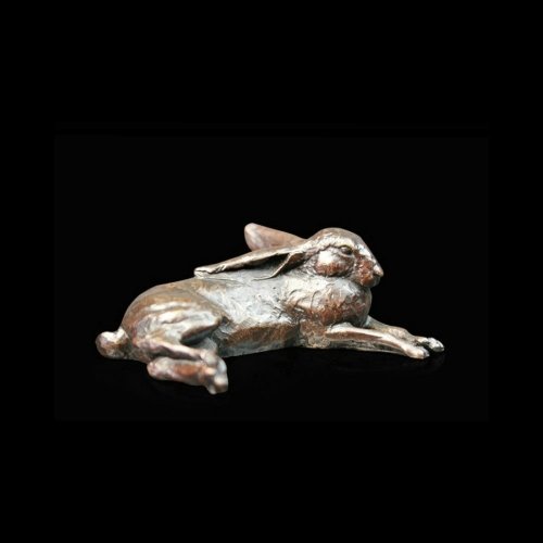 Richard Cooper - Hare Lying, Bronze Bronze  985 - 985