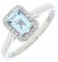 Guest and Philips - Aquamarine Set, White Gold - 9ct D10pt 20st Ring 09RIDG85793