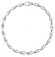 Georg Jensen - Reflect, Sterling Silver - Slim Bracelet, Size XL 2000109700XL