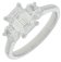 Guest and Philips - LAB Grown Diamond 1.56CT E VVS2 2ct, Diamond Set, White Gold - 3 STONE RING, Size N 09RIDI96716