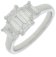 Guest and Philips - Lab Grown Diamond Set, Platinum - 2ct 3st E VS1 Ring, Size O PLRIDI96724