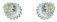 Georg Jensen - Daisy, Sterling Silver Earrings 20001125