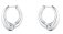 Georg Jensen - Reflect, Sterling Silver Large Ear Hoop Earrings 20001177