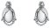 Georg Jensen - Heritage, Sterling Silver Ear Clips 20001219