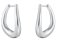 Georg Jensen - Offspring, Sterling Silver - Hoop Earrings, Size Medium 20001003