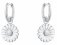 Georg Jensen - Daisy, Sterling Silver - Enamel - Earring, Size 13mm 20001541