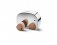 Georg Jensen - Moneyphant, Stainless Steel With Twins Ornament 3580045