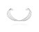 Georg Jensen - Alliance, Sterling Silver - Neck Ring, Size M - 3533081