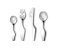 Georg Jensen - Alfredo, Stainless Steel Twist Childs Cutlery Set