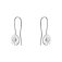 Georg Jensen - Daisy, Sterling Silver - Ear Hooks, Size 7mm 20000907