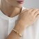 Georg Jensen - Torun, D 0.08ct Set, Yellow Gold - Bangle, Size L 20000476L