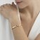 Georg Jensen - Torun, D 0.08ct Set, Rose Gold - Bangle, Size M 20000477M