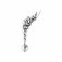 Georg Jensen - Grape, Sterling Silver Left Hook Earring