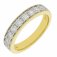 Guest and Philips - D 1ct 11st HI SI Set, Yellow Gold - White Gold - 18ct HET Ring, Size N 18RIDI67806