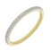 Guest and Philips - D 10pt 29st Set, Yellow Gold - White Gold - 9ct HET Ring, Size L 09RIDI67100