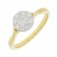 Guest and Philips - Diamond Set, White Gold - Yellow Gold - 9ct 50pt 9st D Rnd 