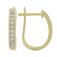 Guest and Philips - 16pt 20st Dia CS Set, Yellow Gold - 9ct Huggie Hoop Earrings, Size 15.5x12x2.7 09EAHD80159