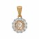 Guest and Philips - 20PT DIA AND MORGANITE, Diamond Set, Rose Gold - PENDANT 18CIDG87622