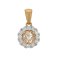 Guest and Philips - 20PT DIA AND MORGANITE, Diamond Set, Rose Gold - PENDANT 18CIDG87622