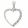 Guest and Philips - HEART, Diamond Set, White Gold - PENDANT 09CIDI80309