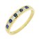 Guest and Philips - 0.10pts DIAMOND, Sapphire Set, Yellow Gold - RING 09RIDG85554