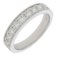 Guest and Philips - Diamond Set, Platinum - D 1ct 11st HI SI HET Ring, Size O PLRIDI67996