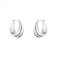 Georg Jensen - Curve Medium, Sterling Silver Earrings 10017502