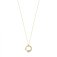 Georg Jensen - Mercy, D Pave 0.33ct Set, Yellow Gold - Mercy Small Pendant, Size S