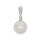 Guest and Philips - D 0.4pt FWCP Set, White Gold - 9ct Pendant, Size 6.5-7mm 09CIDG87046